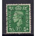 GB 1951 KGV1 1 1/2d Pale Green used stamp SG 50...