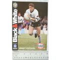 1992 programme Widnes v. Castleford, centrefold...