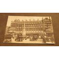 1913 fr Postcard - Old Cars @ Charing Cross Sta...