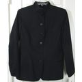 NWT Lauren Ralph Lauren Petite Black Lined Blaz...