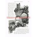 Aqueduct near Tivoli, Italy, Book Illustration,...
