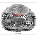 Tabard Inn, Southwark, London, 1870, Modern Rep...