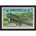 Anguilla WWF West Indian Iguana On rock 1997 MN...