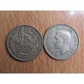 GB 1947 George V1 English 1/- Shilling Coin
