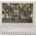 1943 postcard Interior of the Virgin Mary's San...