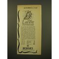 1961 Beshar's Rugs Advertisement - Antique Lave...