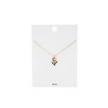 New Flower Charm Necklace