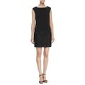 Laundry by Shelli Segal Boat-Neck Wedge Lace Dr...