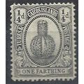 Turks & Caicos Islands 1922 SG162 1/4d Black Mo...