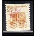 Used 2136 25c Bread Wagon Fine CNS 2 PA5999