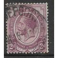 SOUTH AFRICA 1913 GEORGE V 2d DULL PURPLE SG 6 ...