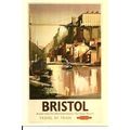 Advertising BR BRISTOL Postcard (Avon Anglia/Br...