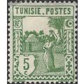 TUNISIA, Water Bearer, green 1926, 5c