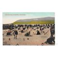 POSTCARD OF SAND CASTLE COMPETITION ETTRICK BAY...