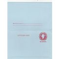 New Zealand 25c Elizabeth II Lettercard Unaddre...