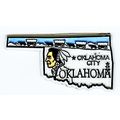 Oklahoma Oklahoma City 4 Color Fridge Magnet