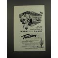 1961 Tucson Arizona Ad - You too will enjoy living outdoors