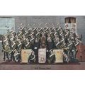 18th Hussars Military Band Antique Rare Postcard