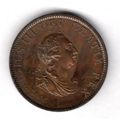 Great Britain. George III. Halfpenny 1799. dy18661
