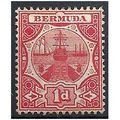 Bermuda 1910 SG46 1d Red Mounted Mint...