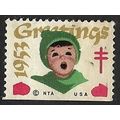 1953 Christmas Seal - #4 unused