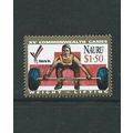 nauru stamps hm sg421 games sports sg 421 mnh