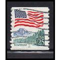 Used 2280a 25c U.S. Flag Fine CNS 14 PA6239
