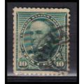 Used 226 10c Daniel Webster Fine RA0883