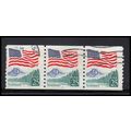 Used 2280a 25c U.S. Flag Fine PNC 11/3 PA2880