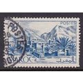 FRENCH MOROCCO 1947-51 30F USED SG337c