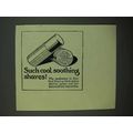 1920 Resinol Shaving Stick Ad - Cool, Soothing ...