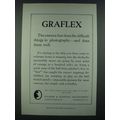 1919 Graflex Camera AD - Does the Difficult Thi...
