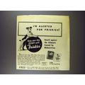 1946 Friskies Dog Food Ad - I'm Alerted!