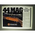 1990 Simmons 44 Mag Scope Ad - The Twilight Scope