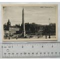 vintage postcard Rome, Piazza del Popolo