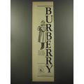 1956 Burberry Coats Ad - The world's finest weather-proofs, topcoats
