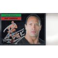 THE ROCK {DWAYNE JOHNSON} 2006 AUTOGRAPHED WWE ...