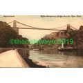 Clifton Suspension Bridge from River Bank, Bris...