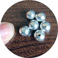 8mm Sterling Silver Beads 925 Glossy Jewellery ...
