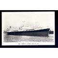 TA0834 - Shell Oil Tanker - Alinda - postcard