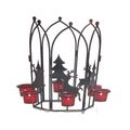 Vintage Christmas Wonder Sleigh Ride 6 Votive C...