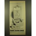 1961 Tussy Budding Beauty Bubble Bath Ad - Plants seeds that make girls flower