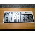 Talbot Express Motorhome Campervan Bonnet Vinyl...