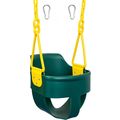 Premium High Back Full Bucket Toddler Swing Sea...