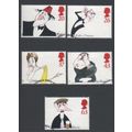 LOT#465 – GB QEII 1998 “COMEDIANS” STAMP SET FD...
