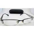 Eyefunc London 222 90 Eyeglass Frames Blue Meta...