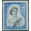 New Zealand 1954 1s.6d. black & bright blue SG7...