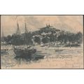 Blankenese mit Süllberg, 1899 - Carl Jander AK