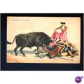 BULLFIGHTING "Caida del Picador" Art Postcard (...