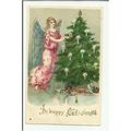 TUCK CHRISTMAS Postcard 8297 "A Happy Christmas"